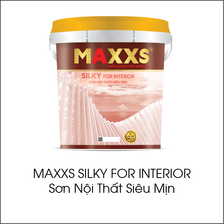 Maxxs Silky For Interior sơn nội thất siêu mịn